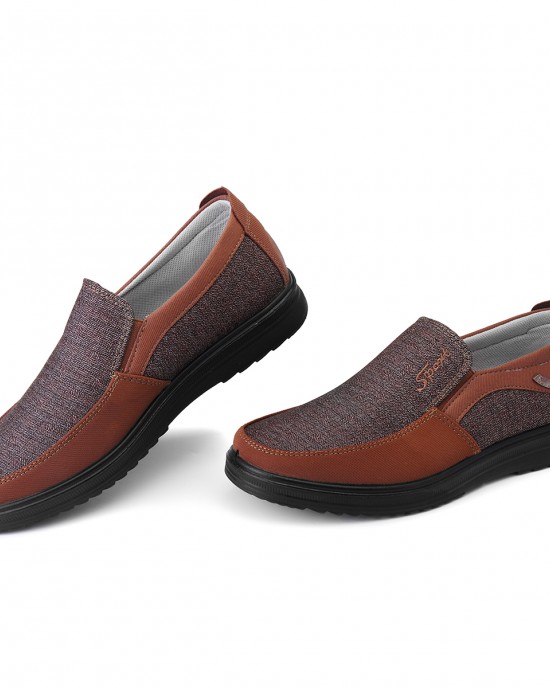 Men’s Casual Shoes Leather Round Toe Shoes Non slip Breathable Outdoor Hiking Flat Shoes Men’s Casual Shoes Leather Round Toe Shoes Non slip Breathable Outdoor Hiking Flat Shoes