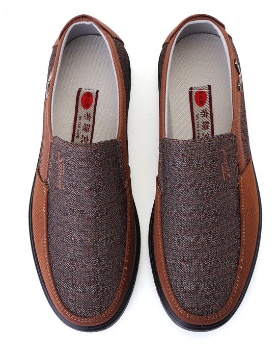 Men’s Casual Shoes Leather Round Toe Shoes Non slip Breathable Outdoor Hiking Flat Shoes Men’s Casual Shoes Leather Round Toe Shoes Non slip Breathable Outdoor Hiking Flat Shoes