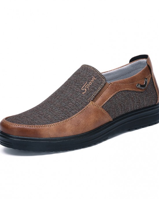 Men’s Casual Shoes Leather Round Toe Shoes Non slip Breathable Outdoor Hiking Flat Shoes Men’s Casual Shoes Leather Round Toe Shoes Non slip Breathable Outdoor Hiking Flat Shoes